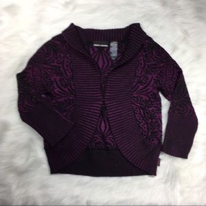 DKNY sweater 3/4 sleeves shrug cardigan size S